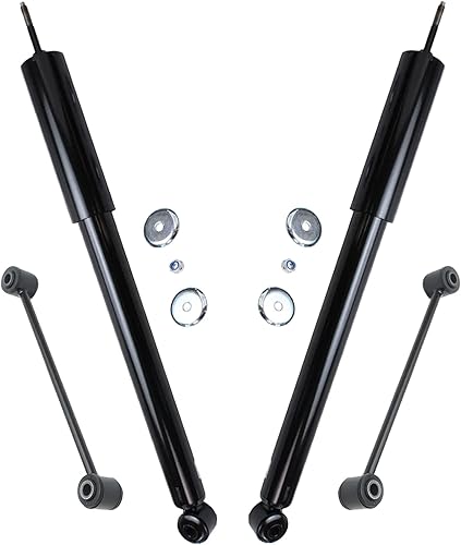 Detroit Axle - Barras estabilizadoras RWD para Dodge Charger 2006-2019, Chrysler 300 05-19, Challenger Complete 2 amortiguadores 2 amortiguadores 2