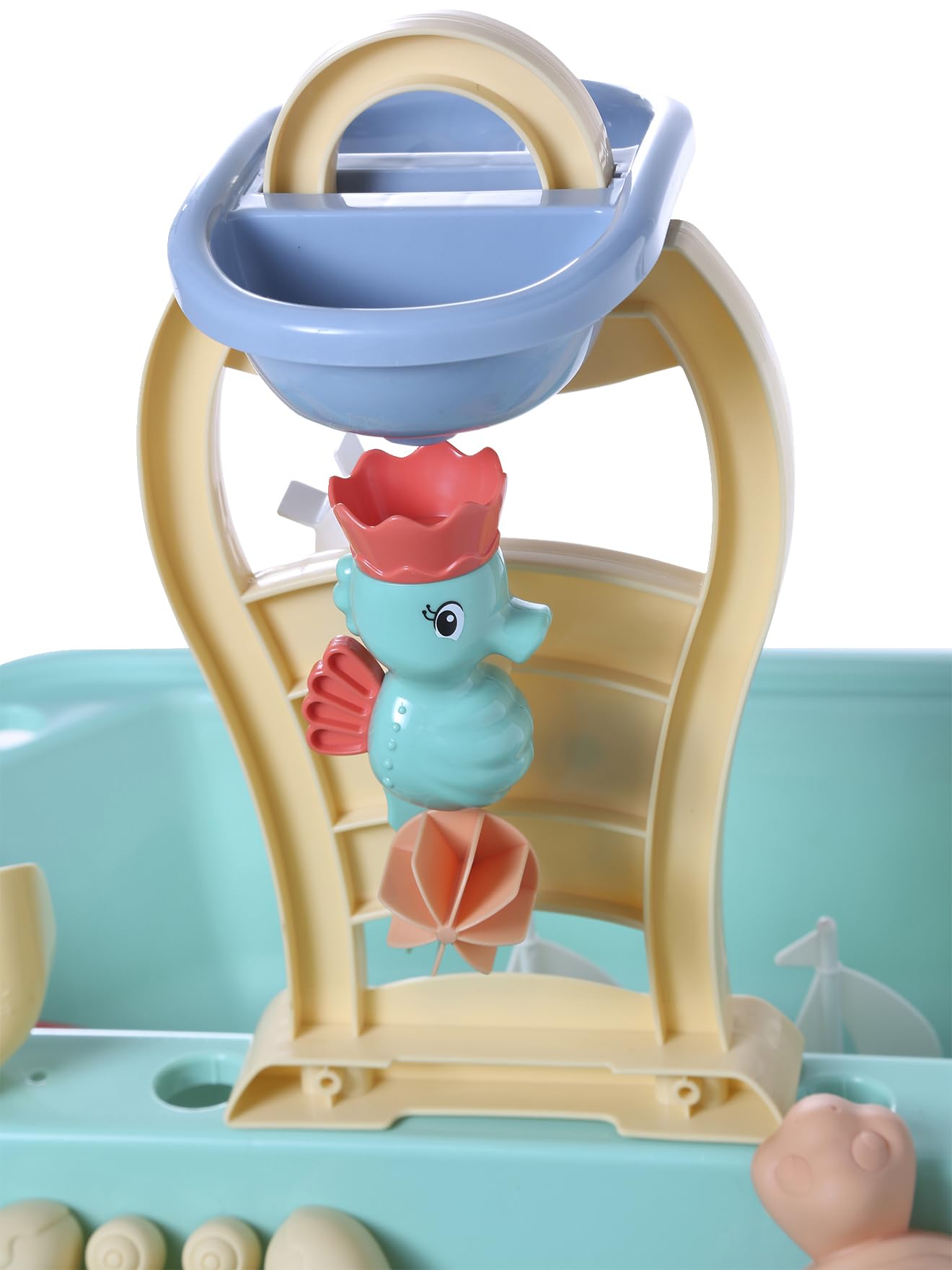 VERTBAUDET Table de Jeu Plein Air Sable et Eau Jouet Enfant Multicolore TU