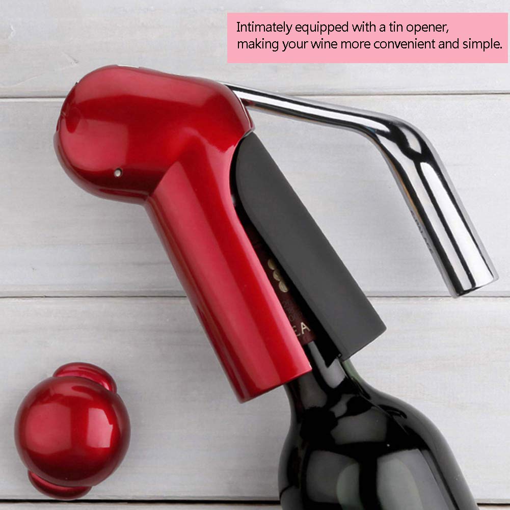 Tire-bouchon à levier Set, manuel Tire-bouchon à vin, Accessoires vin, affaires Bar Remover Cork, Combinaison Tire-bouchon à vin (Lot de 2)