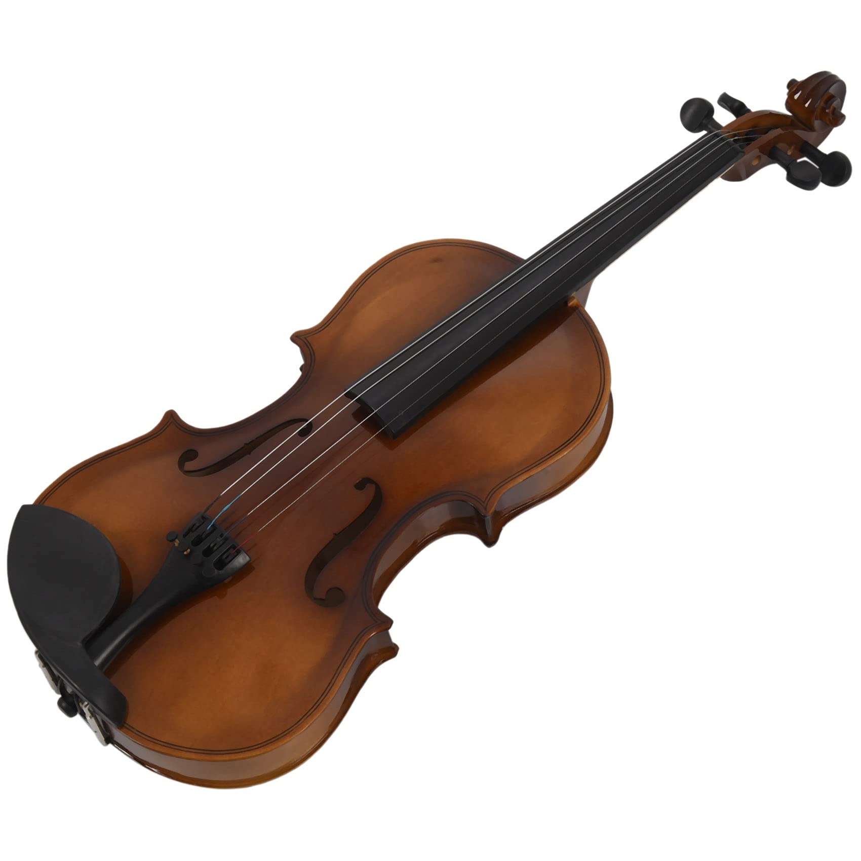 Violino acustico 4/4 a grandezza naturale in legno con archetto colofonia violino
