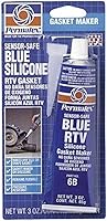 Vista 2 de Permatex 80022 3 Oz Sensor-Safe Blue RTV Silicone Juntas Maker4