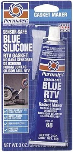 Miniatura 2 de Permatex 80022 3 Oz Sensor-Safe Blue RTV Silicone Juntas Maker4