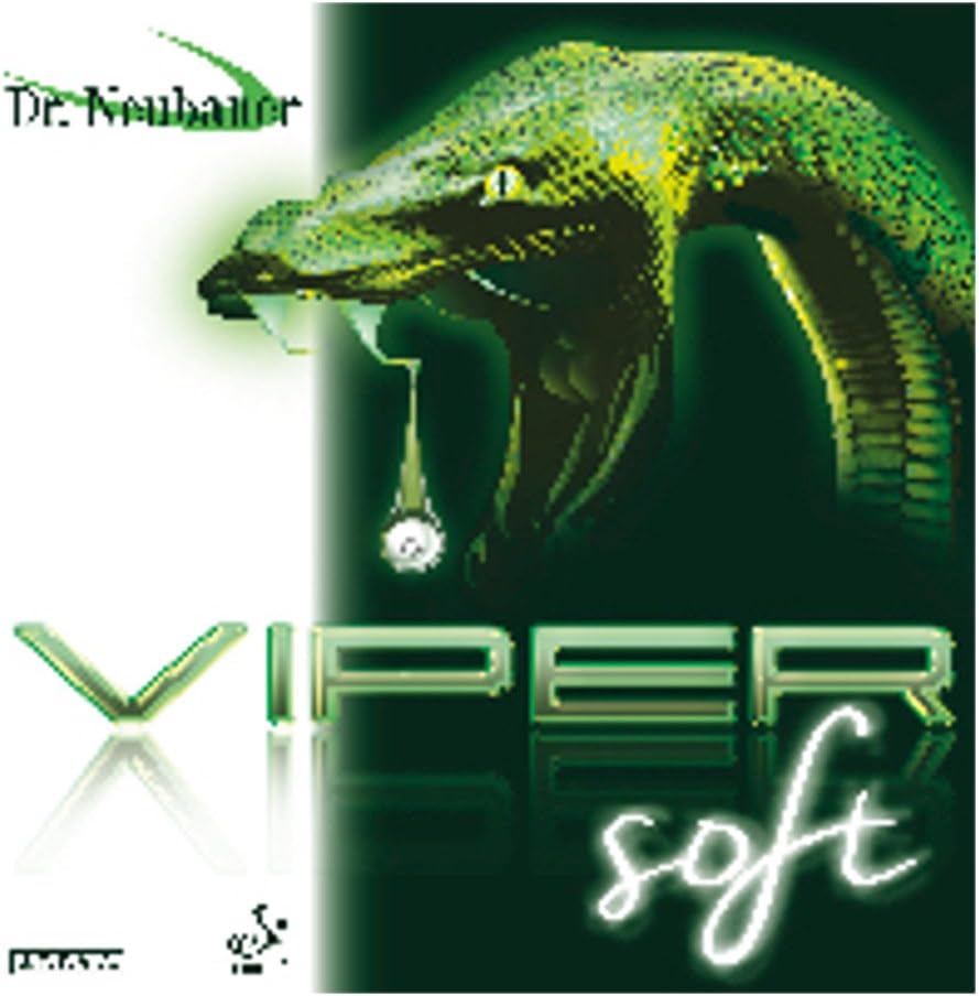 Dr.Neubauer Viper Soft (Long Pimple) ,Black,OX(no sponge) , Table Tennis Rubber