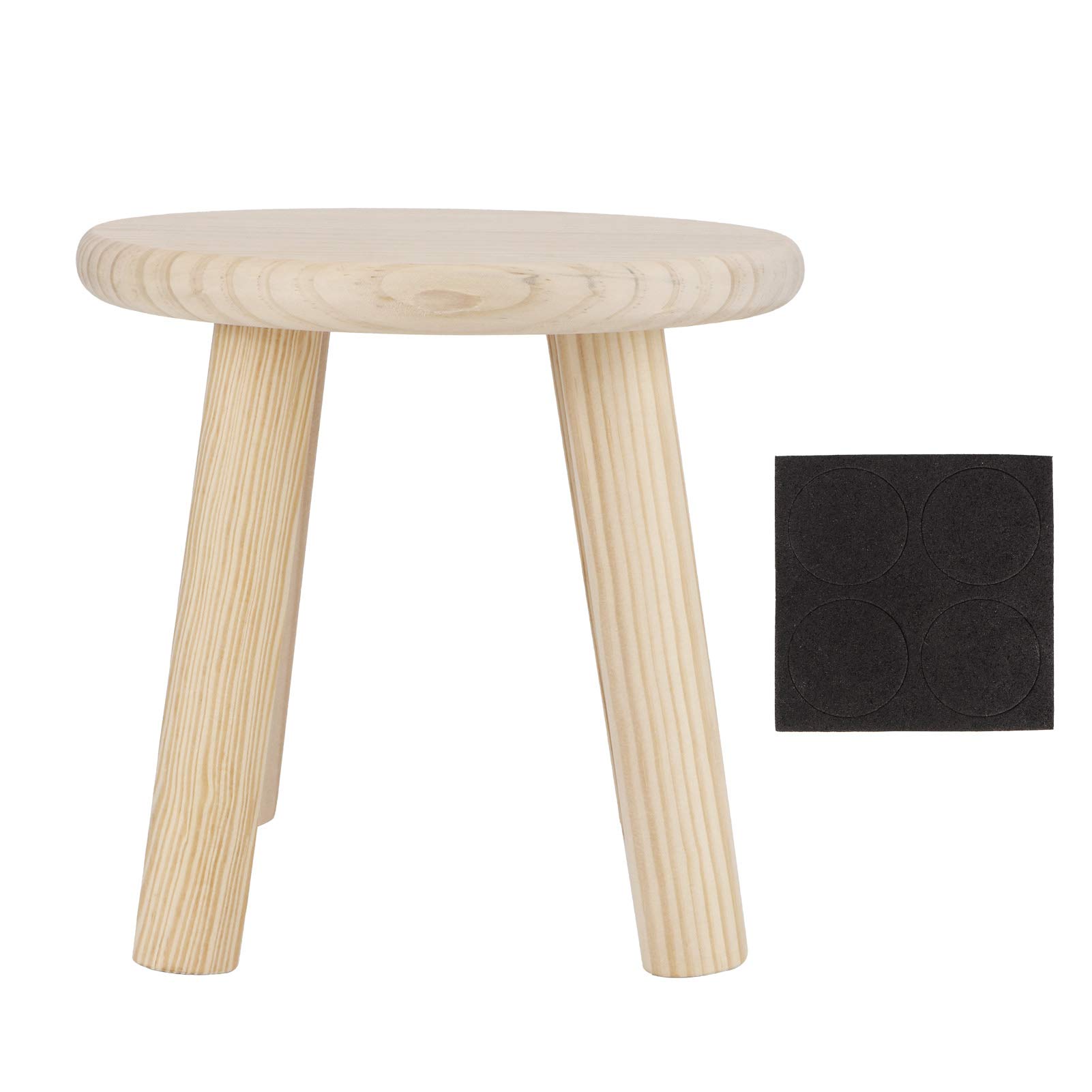 Tabourets en bois de ménage ronds pour enfants et adultes