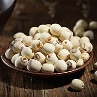 Vista 3 de Semilla de loto seca 10.58 oz/300 g Sopa de postre Ingredientes de congee Semillas de loto peladas Semilla de loto blanca seca