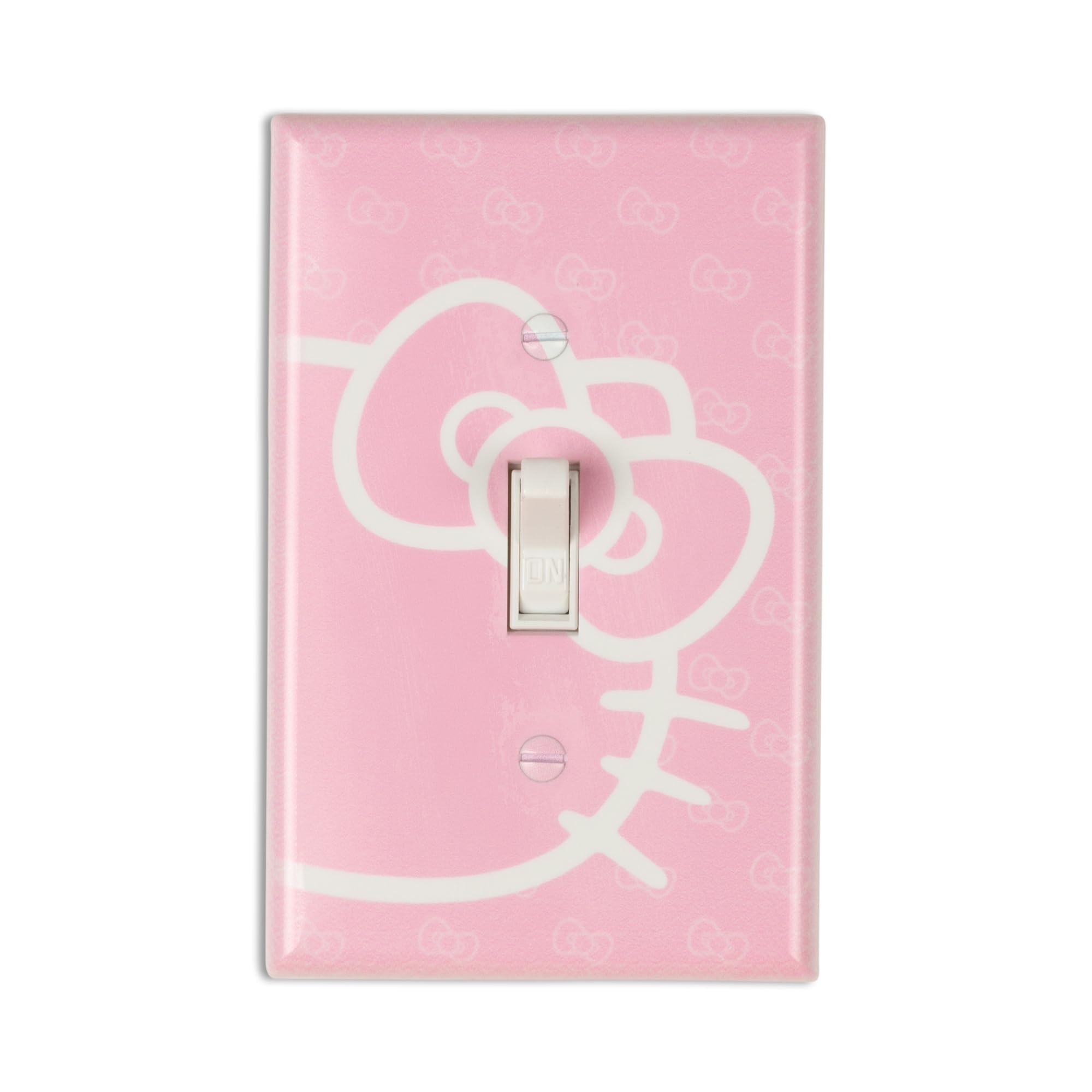 Light Switch Cover - Wall Plate Room Decor Pink Kawaii Bow WP-32