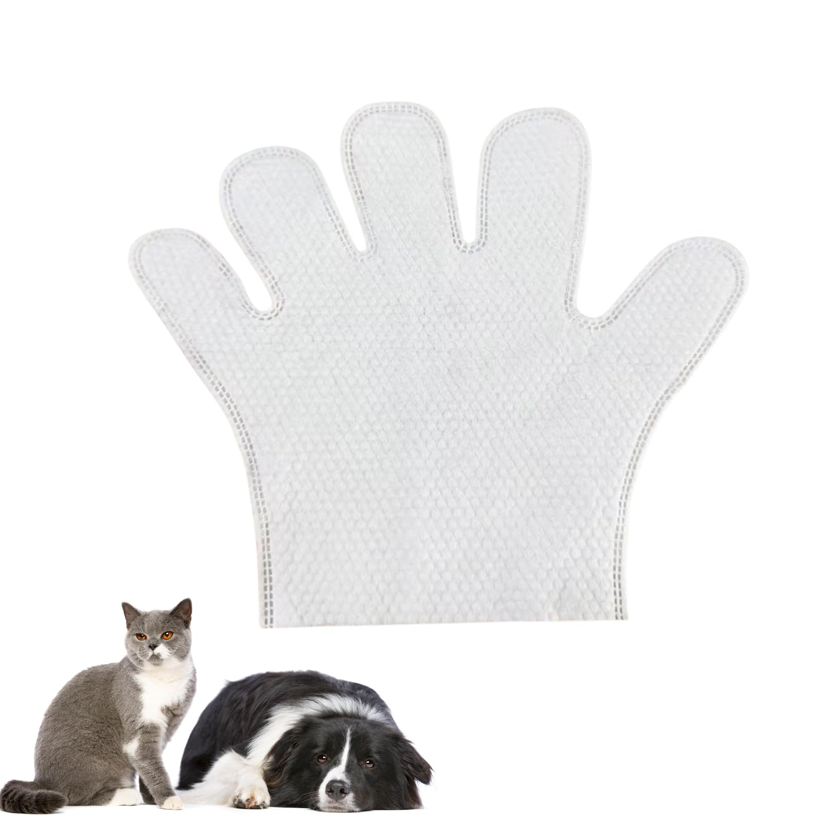 Lingettes pour gants pour animaux de compagnie pour laver un chat qui a peur de l'eau