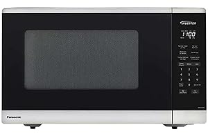 Panasonic 1.3 cu. ft. Inverter Microwave, 1200W - NN-SC67NS (Renewed)