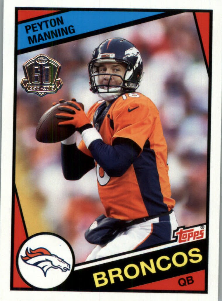 Amazon.com: 2015 Topps 60th Anniversary Throwbacks #T60PM Peyton Manning