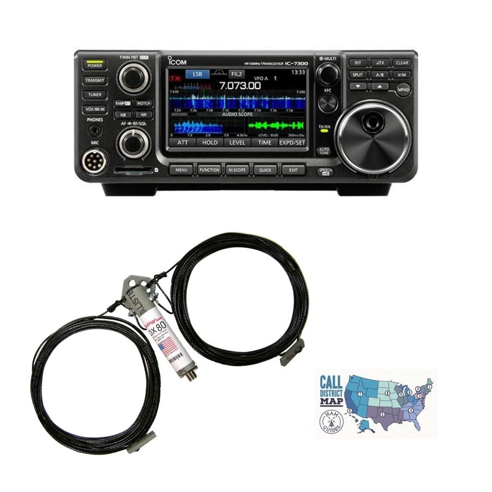 Icom IC-7300 100Wトランシーバー Amazon.com: Icom IC-7300 100W HF/50MHz SDR Amateur Radio