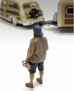 Campers Figure 2 for 1/24 Scale Models by American Diorama 76435