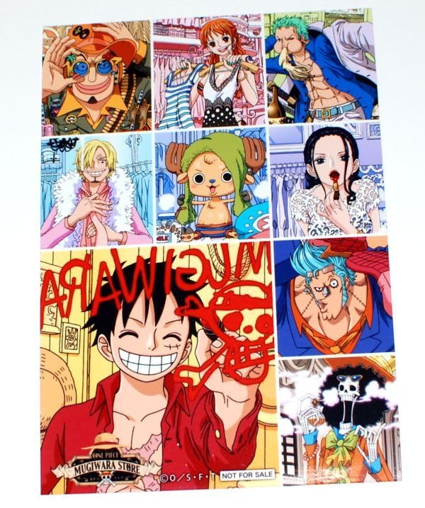 Amazon.co.jp: ワンピース 麦わらストア 特典ブロマイド 麦わら
