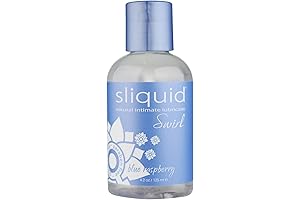Sliquid Swirl Blue Raspberry Oral Lubricant 4oz
