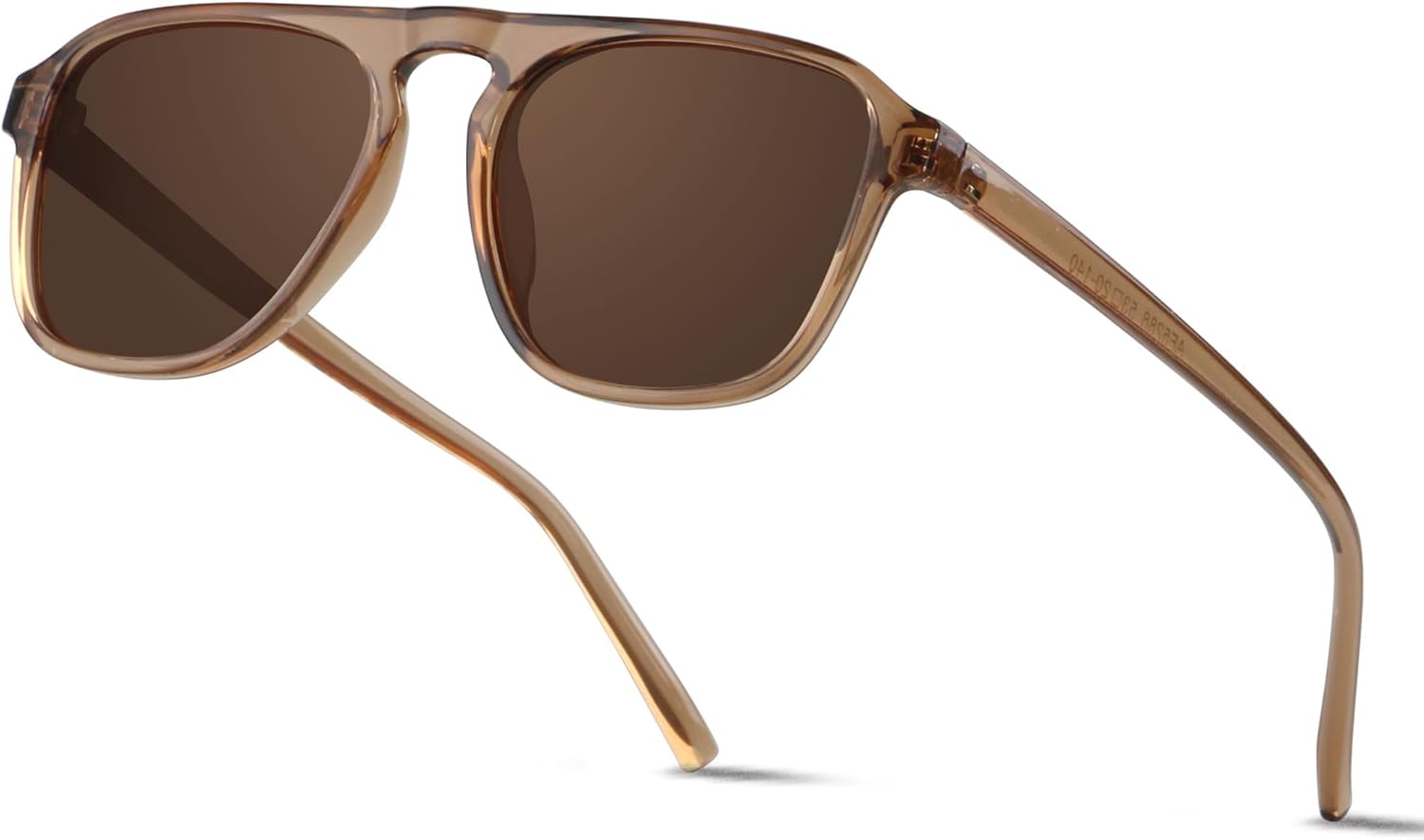 ANDWOOD Square Aviator Sunglasses Polarized Mens Womens UV Protection Sun glasses