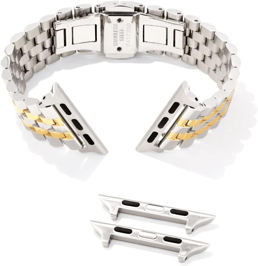 Kendra Scott Alex 5 Link Watch Bands, Compatible with Apple Watch® Series 1-8 and 20mm Samsung Galaxy Watch®