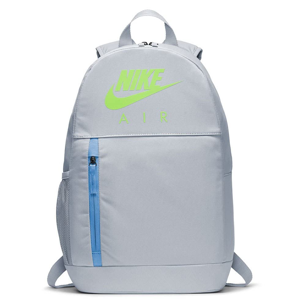 NIKE Unisex Elemental Backpack (20L) Grey/Blue/Green, M