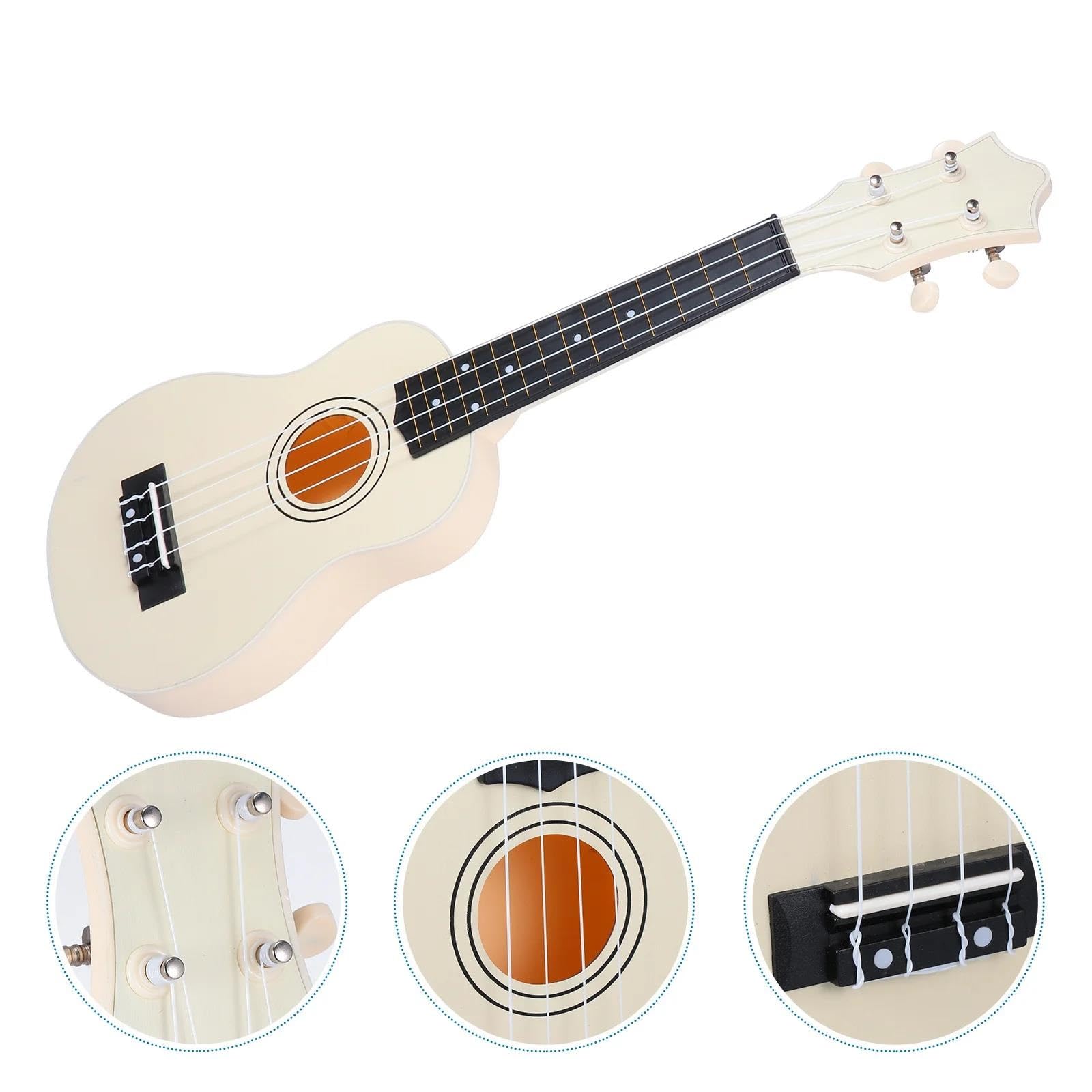 Ukulele Zestaw Ukulele 12 Cali Dla Początkujących Lekki Mały Stabilny Dźwięk Drewno Lipowe(Type3)
