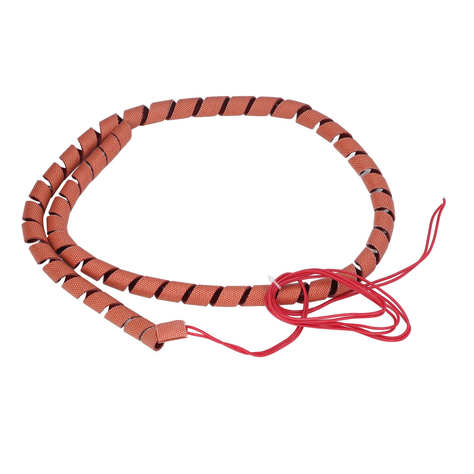 Haofy Práctica Cinta Calefactora de Silicona en Espiral, Envoltura Calefactora para Tuberías, 220V, 70W, para Tuberías Súper Finas (12 mm (0,47 pulgadas) de diámetro externo)