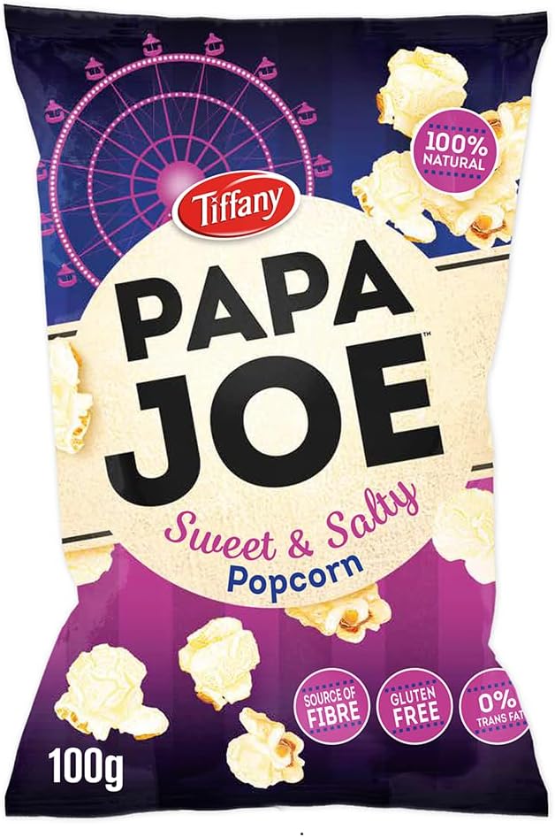 Papa Joe Sweet & Salty Popcorn, 100g