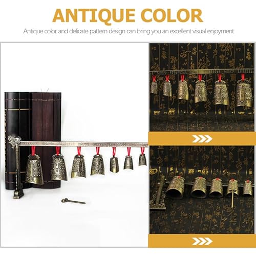 image for Alasum Antique Chinese Percussion Chime Instrument - Single Layer Allo