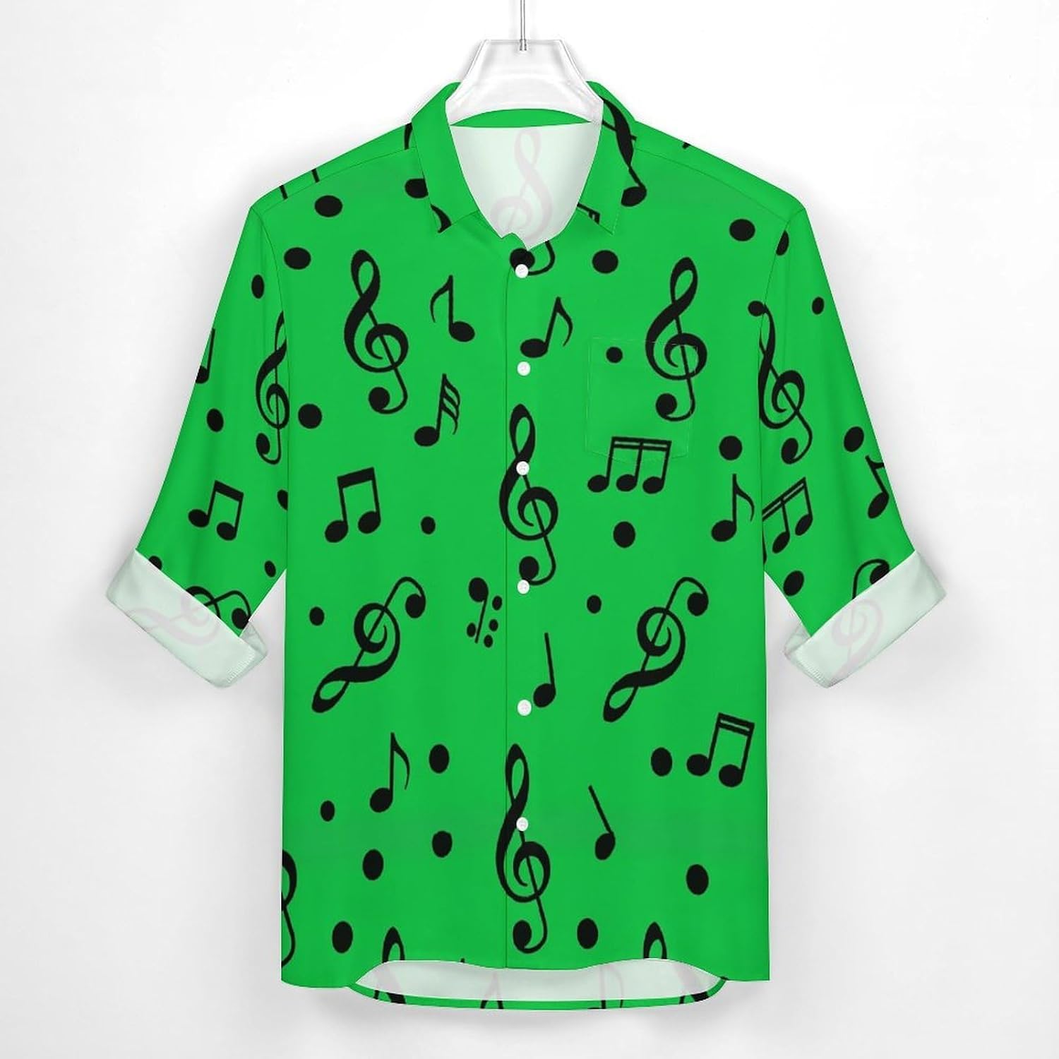 Men Long Sleeve Shirt Casual Button Down Dress Shirts Pocket