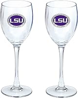 Vista 19 de Heritage Pewter Texas Tech Red Raiders - Juego de 2 copas de vino de copa de 12 onzas, vidrio de peltre elaborado por expertos