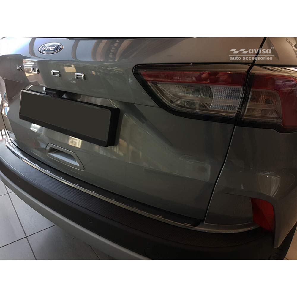 Protection De Seuil De Chargement Noir Pour Ford Kuga SUV 2019 - Modèle ST-Line - 9