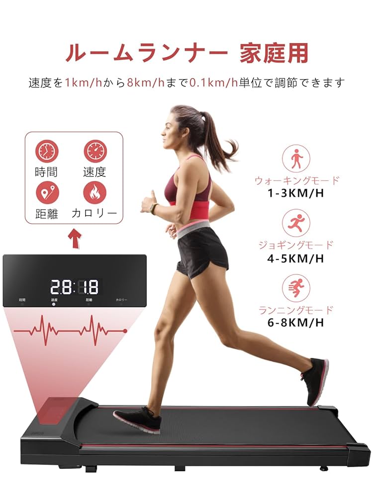 tvdugim ウォーキングマシン ルームランナー ランニングマシン Amazon | Tvdugim ルームランナー 家庭用 ウォーキングマシン