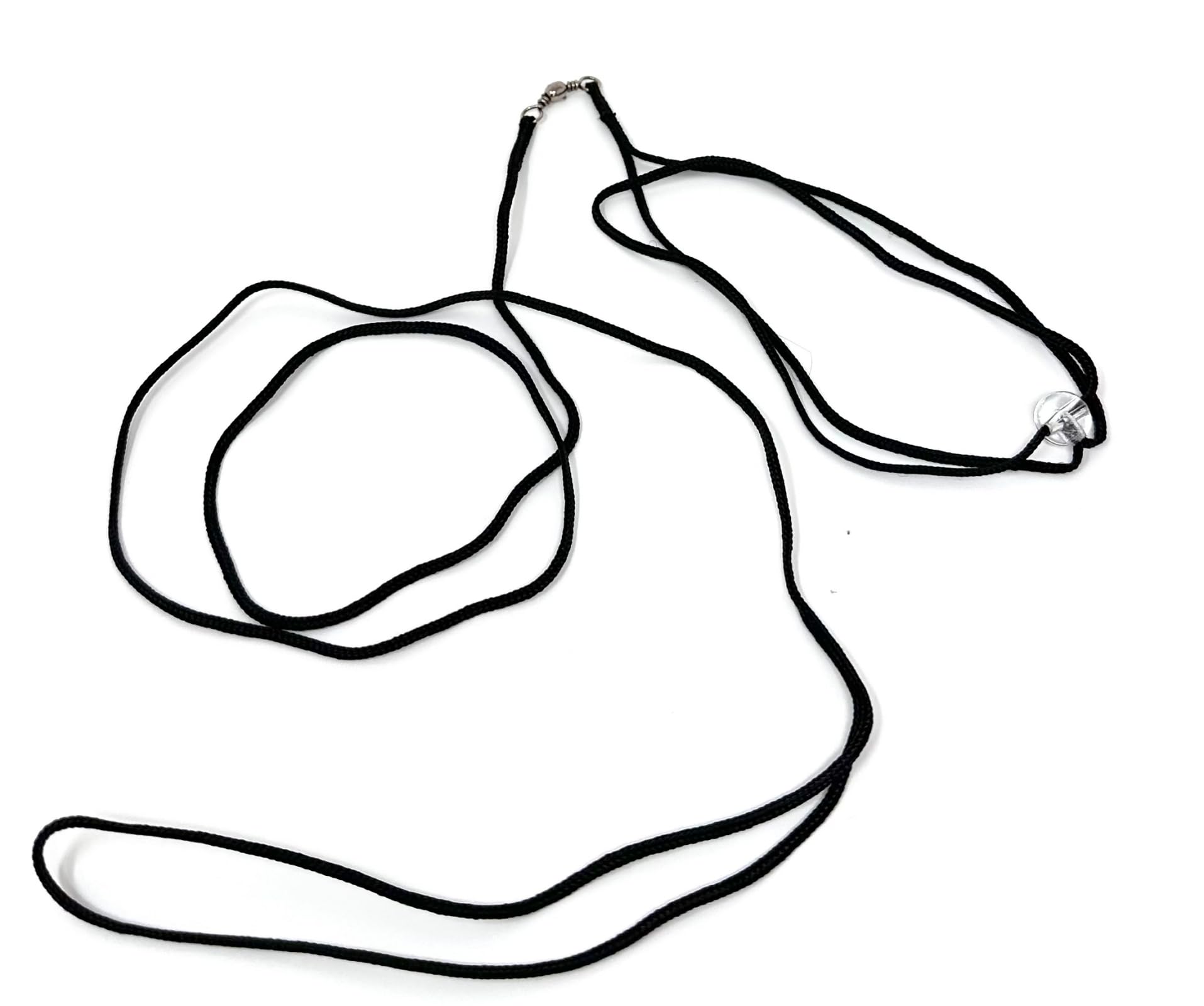 ShowLeine Demonstration Lead for Dog Show Lead Nylon for Small Medium and Large Dogs Black 1.5 mm x 120 cm โ image 1