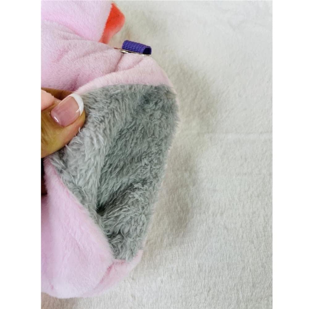 Bolsa de Agua Caliente Botella de agua caliente con funda de forro polar Bolsa de agua caliente con correas para aliviar el dolor en la espalda Cuello Noches acogedoras Hot Water Bottle Segura(A)