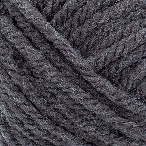 Image of Lion Brand Hue + Me Yarn for Knitting, Crocheting, and Crafting, Bulky and Thick, Soft Acrylic and Wool Yarn, Shadow, (2-Pack)