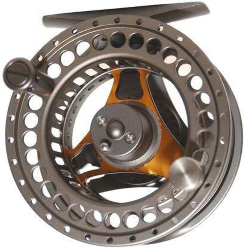 667586 Wright & McGill Dragon Fly Reel WMEDFSLA34, Silver, Large