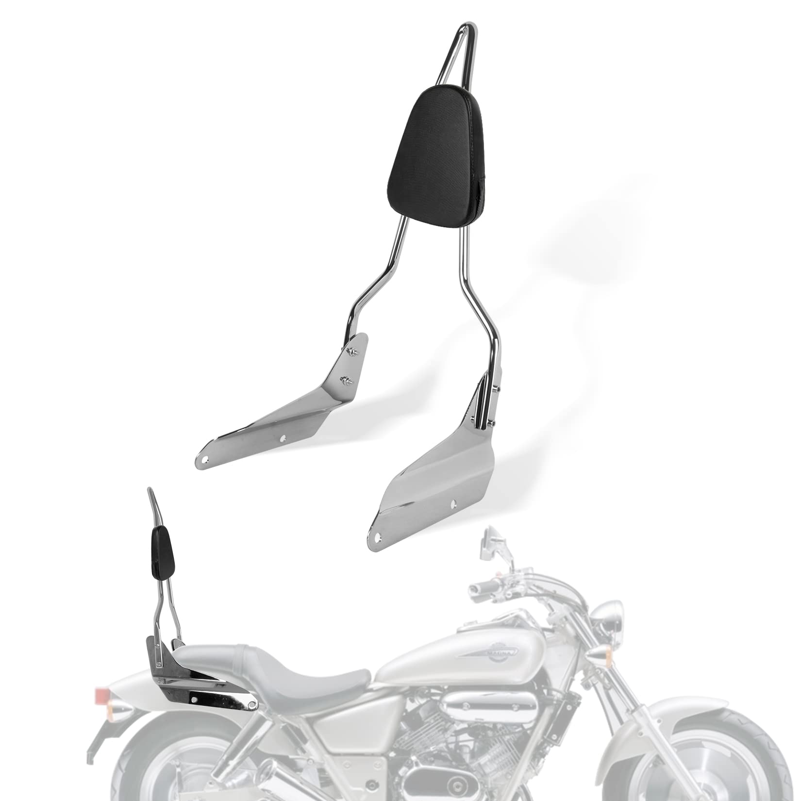 マグナ50 リアキャリア バックレスト 良品 ホンダ純正オプション 公式 