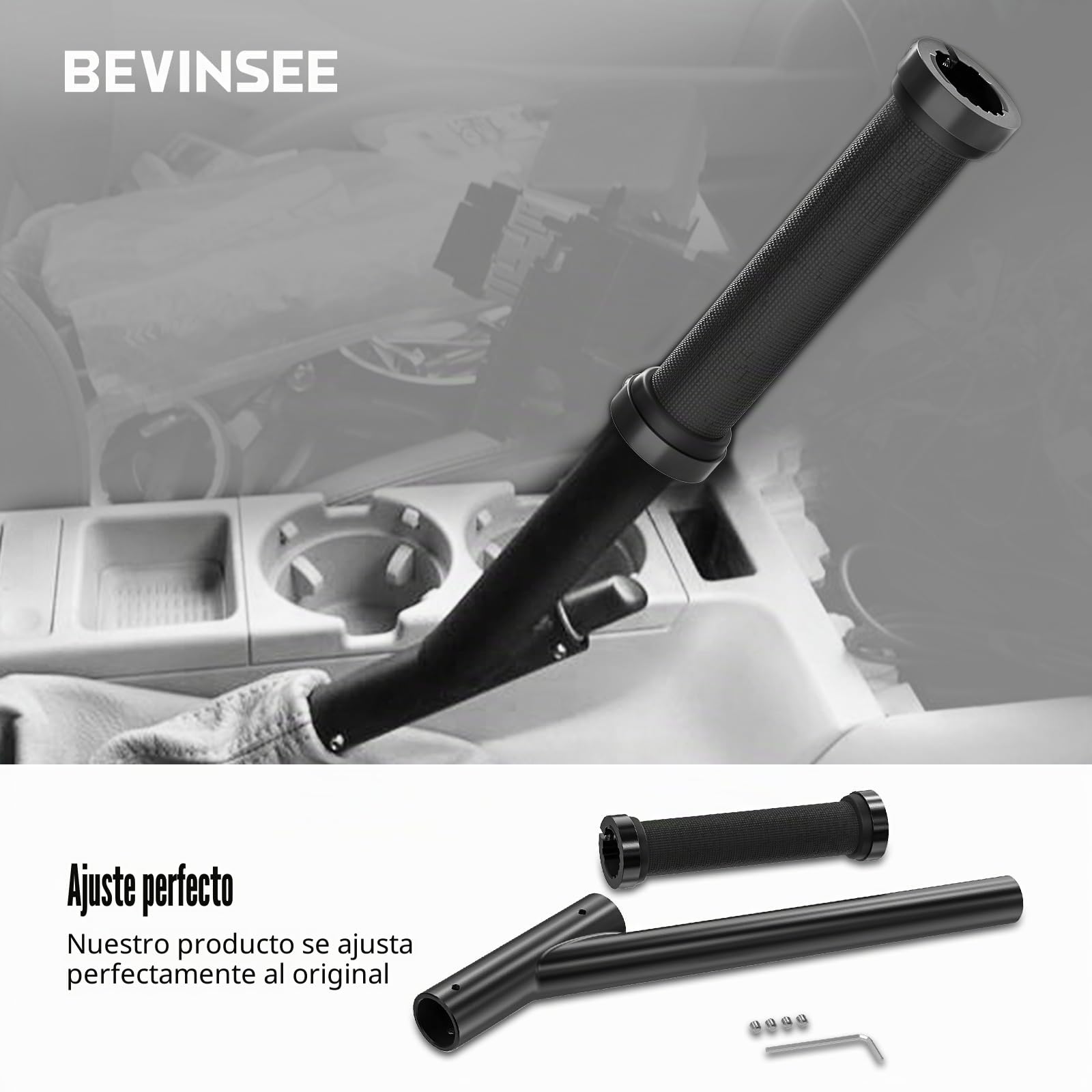 Bevinsee Kit de extensión de freno de mano fijo compatible with E36 E46