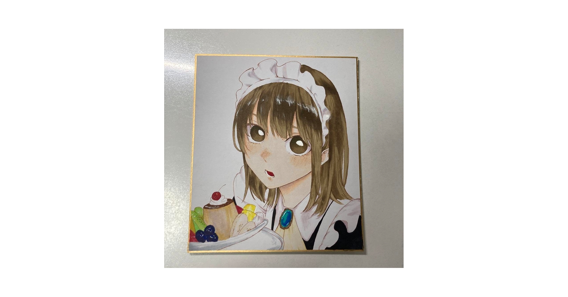 Amazon.co.jp: アオのハコ 色紙 ファンアート 千夏先輩 : 文房具