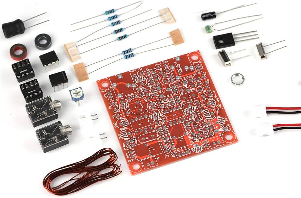 Kit émetteur Radio Amateur QRP CW à Tube à Vide - Puissant, Modèle Thermatron, Neuf Sous Boîte