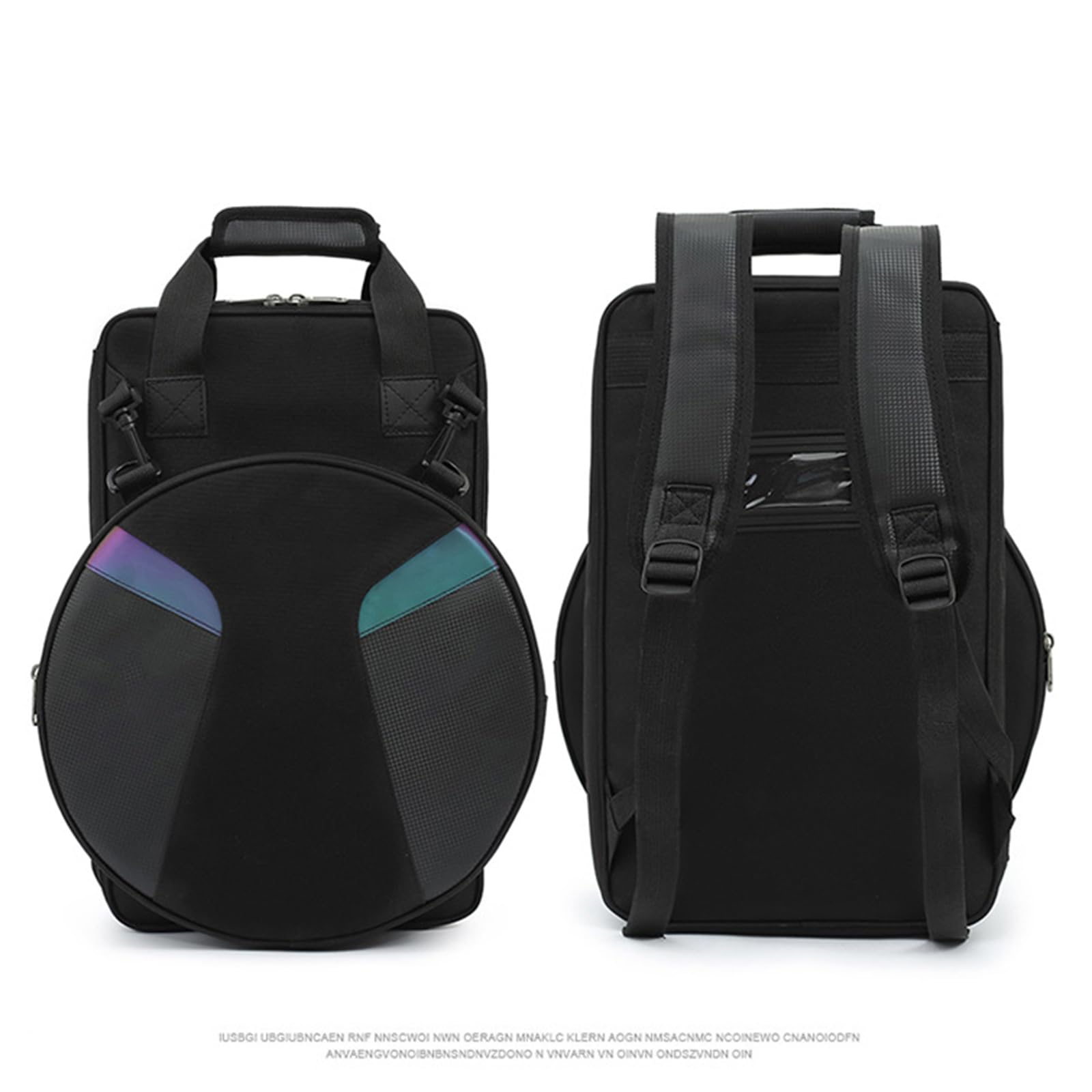 Praktischer 12-Zoll Rucksack für leise Trommeln mit wasserdichtem Design und verstellbarem Schultergurt, geeignet einfachen Tragen einer kompakten Tasche für Trommelausrüstung