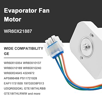 maria〜♪ Amazon.com: WR60X21887 Refrigerator Evaporator Fan Motor