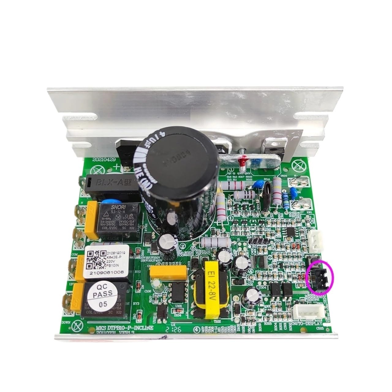 Placa controladora DMASTER-15 para cinta de correr Everfit TFK 455 Slim 220V