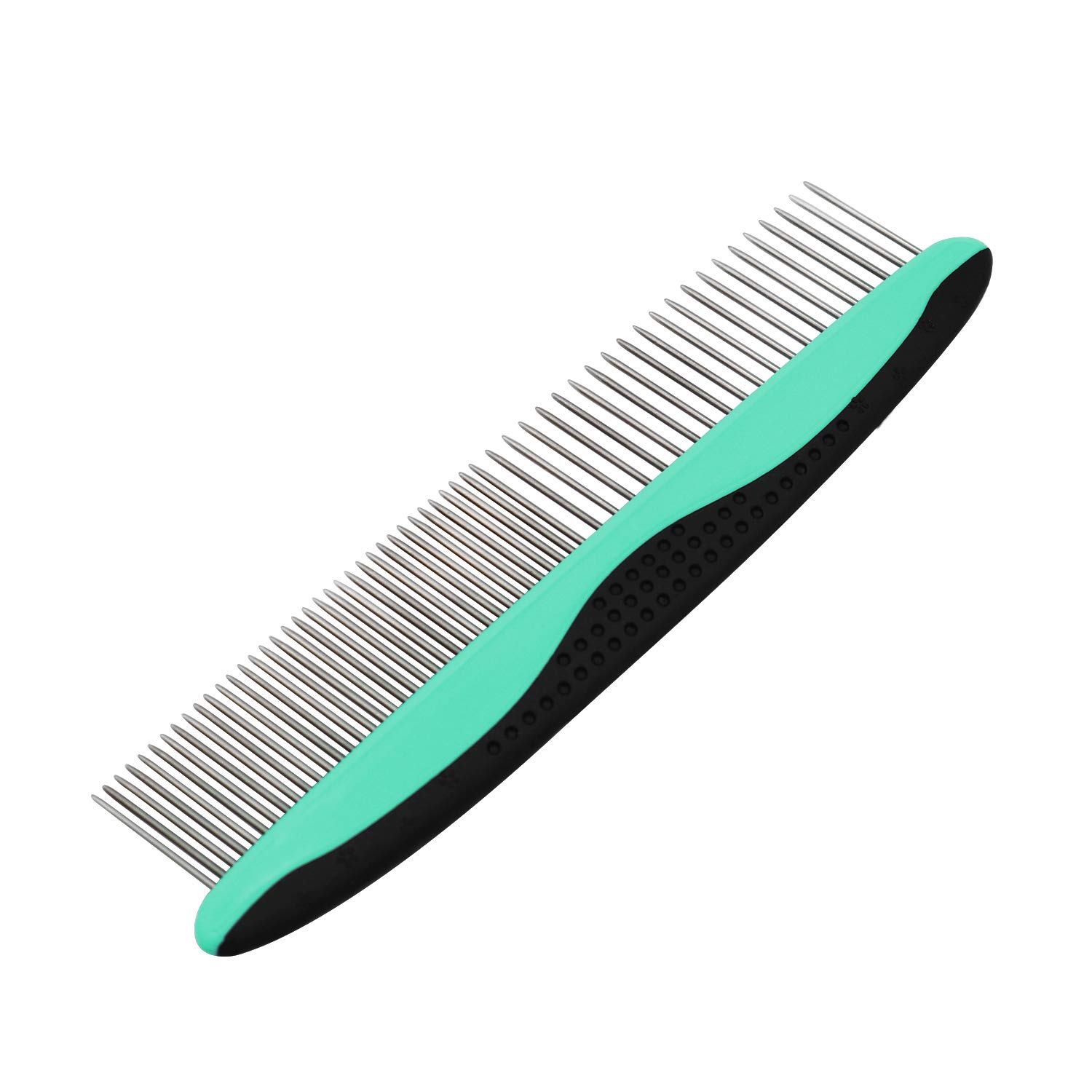 Dog Cat Pet Comb for Removing Tangles and Knots,for Removing Matted Fur,Stainless Steel Teeth Camb for Dogs & Cats,Pet Hair Comb for Home Grooming Kit,Best For Poodles, Goldendoodles