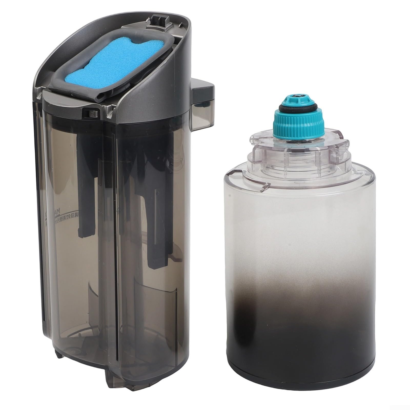 Ersatz-Frischwassertank und Abwassertank für NEW430BL Nass- und Trockensauger, PE-Kunststoff, sauberes Schmutzwasserbehälter-Set zum Wischen, Bodenreinigung, schwarz, 2 Stück