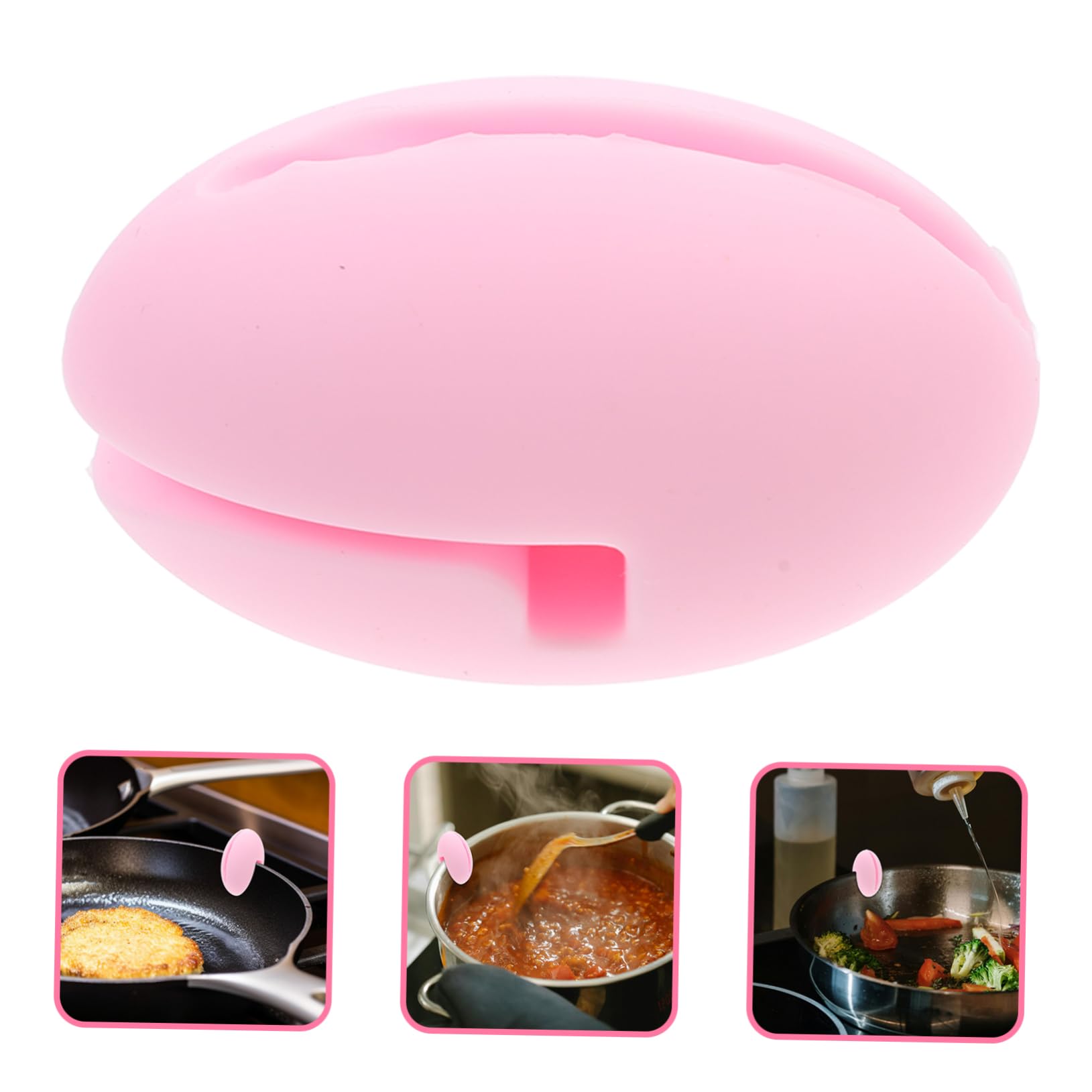 COLLBATH Thermometer Probe Holder Grill Temperature Probe Clip Pot Side Clip for Cooking Supplies