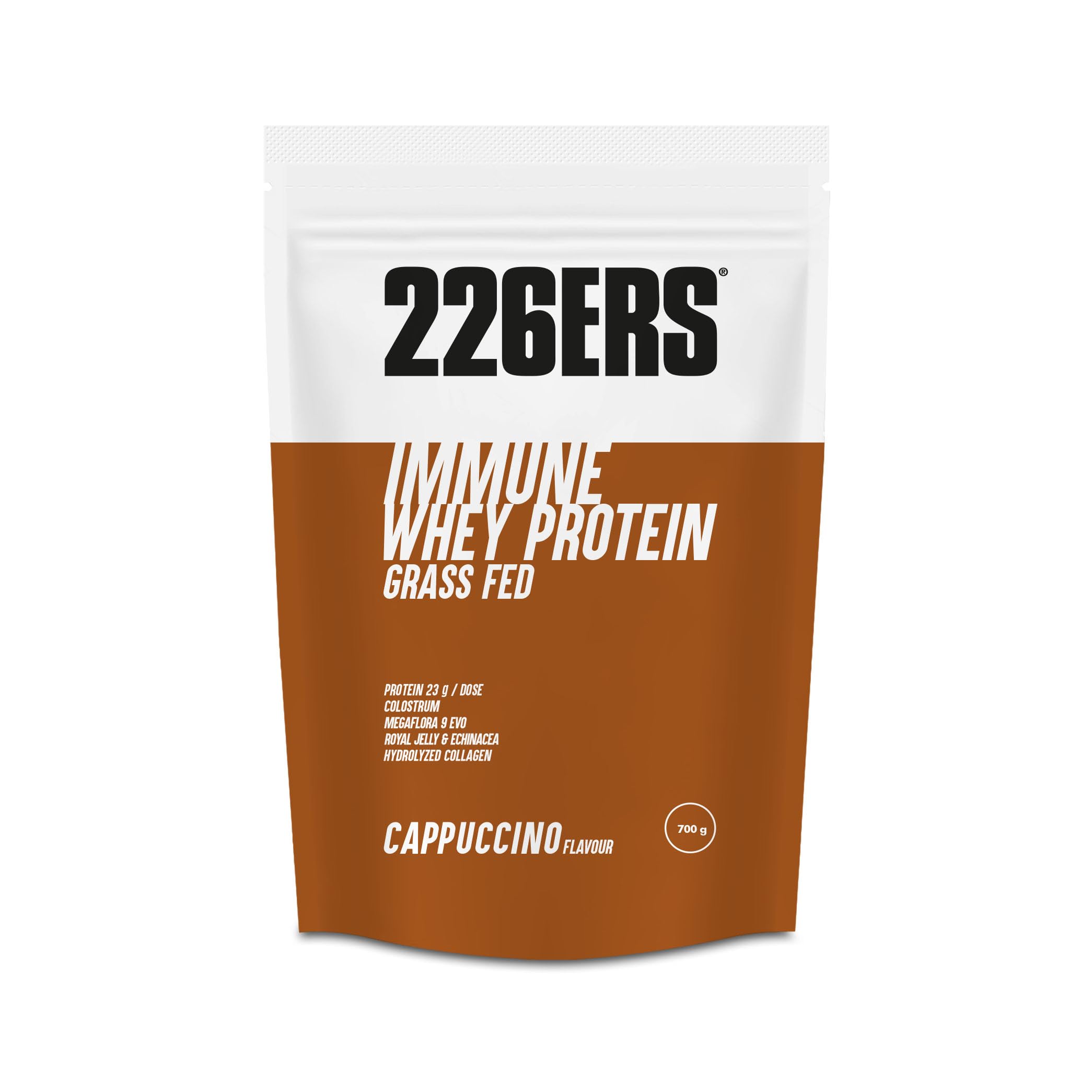 226ERS Immune Whey Protein, Proteína Refuerzo Inmunitario, Capuccino 700g