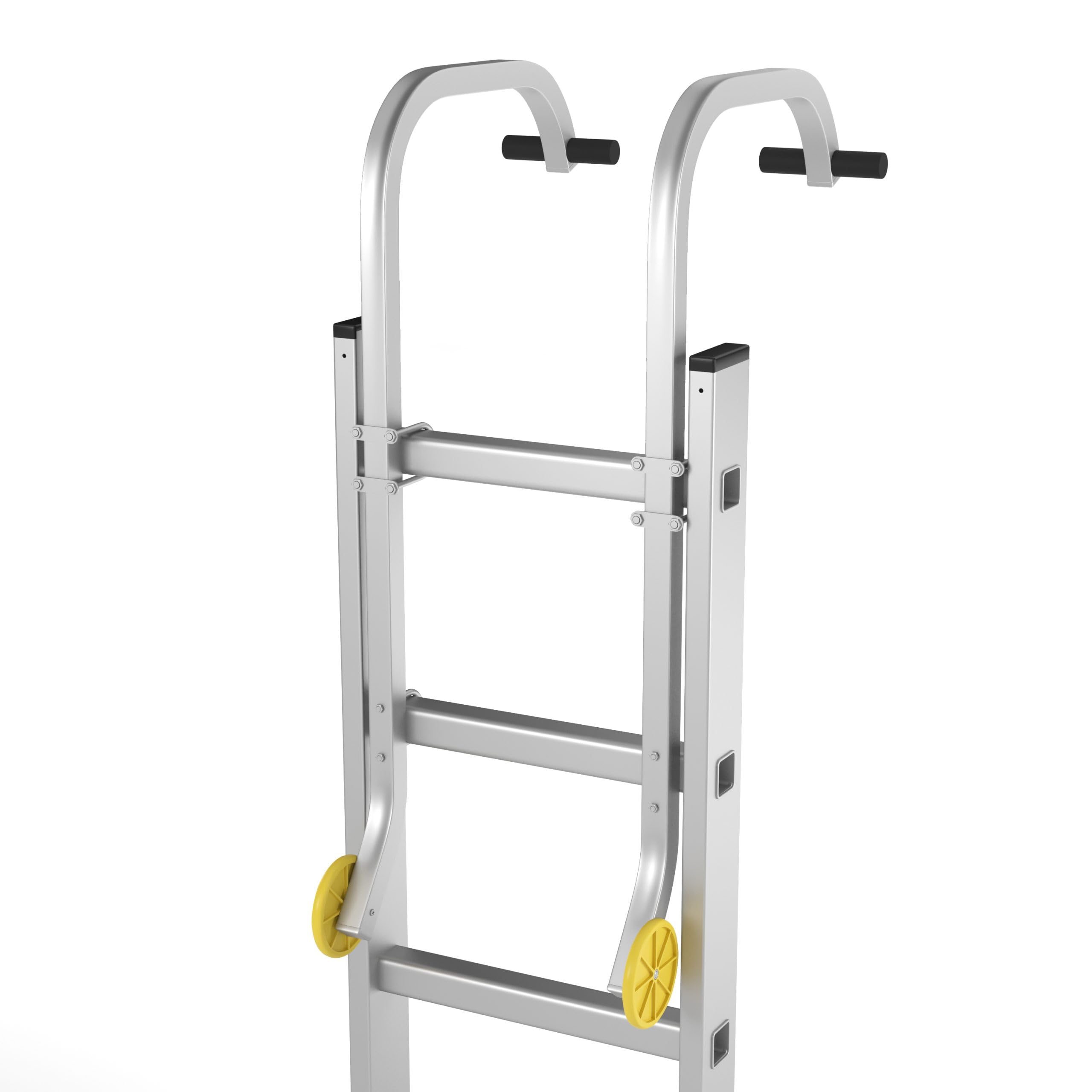 RMBO - Gancho de cumbrera - Gancho universal para techos para escaleras - 95 cm de largo - Sistema de fijación seguro y robusto para techos y mantenimiento