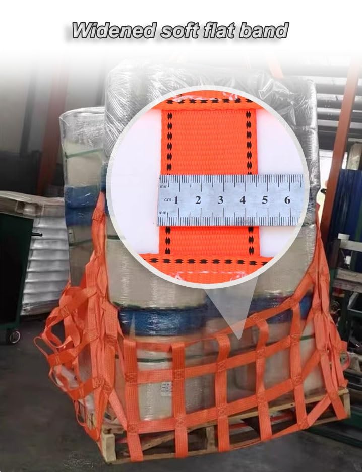 Sangles de levage de sécurité et filet de cargaison pour gréement stable