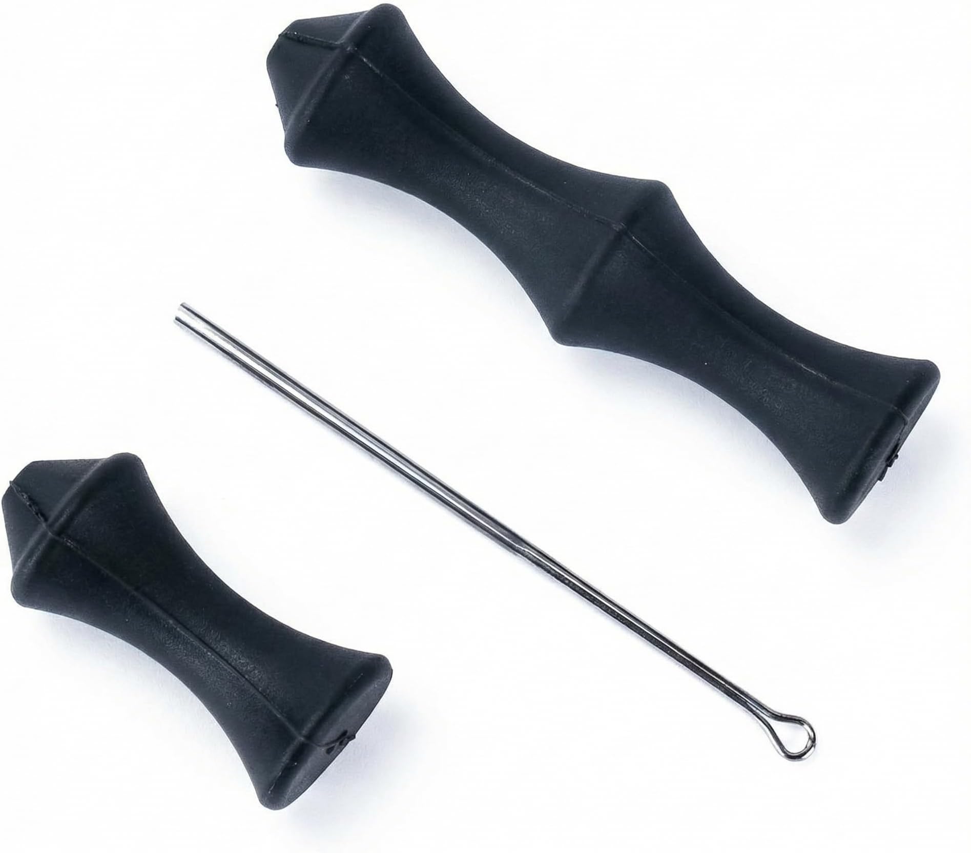 Rubber Finger Saver Guard Set for Smooth Bowstring Control and Comfortable Recurve Archery Shooting a Pair