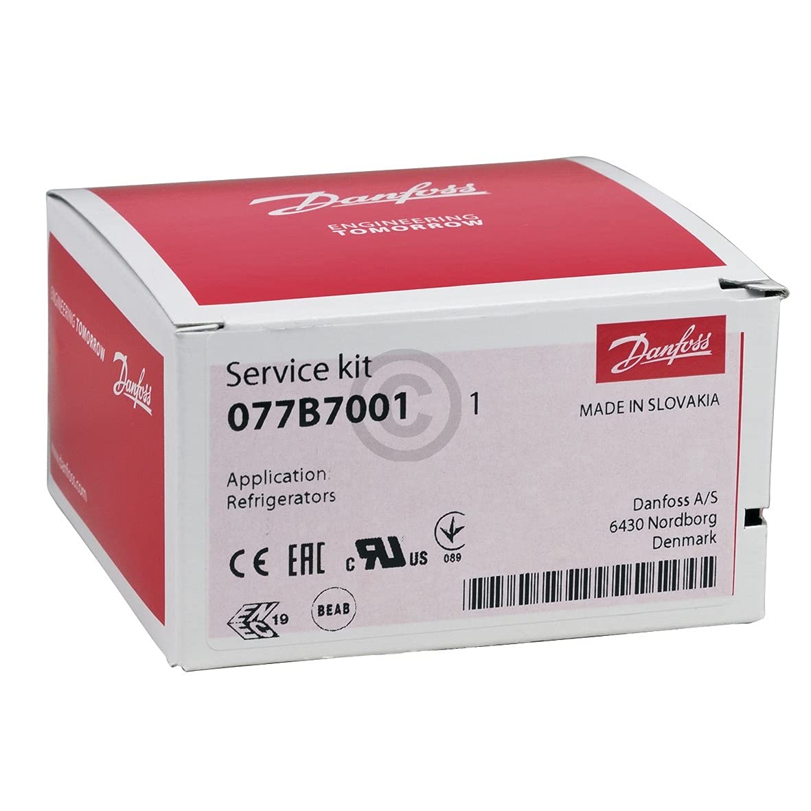 Danfoss Thermostate Kühlschrank Original-Teilenummer 077B7001