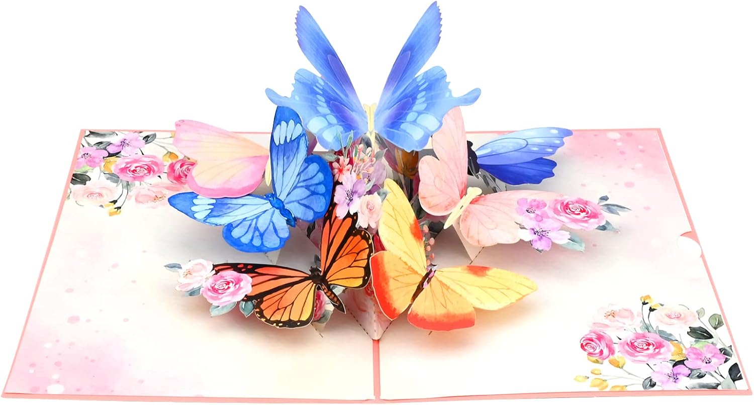 Halloween Pop Up Karte - 3D Grußkarte Mit Geist & Kürbis 23x23cm