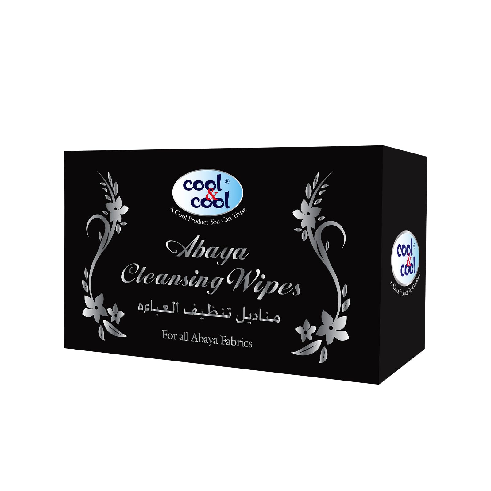 Abaya Cleansing Wipes 12's - Gentle Fabric Care, Color Protect & Instant Cleansing
