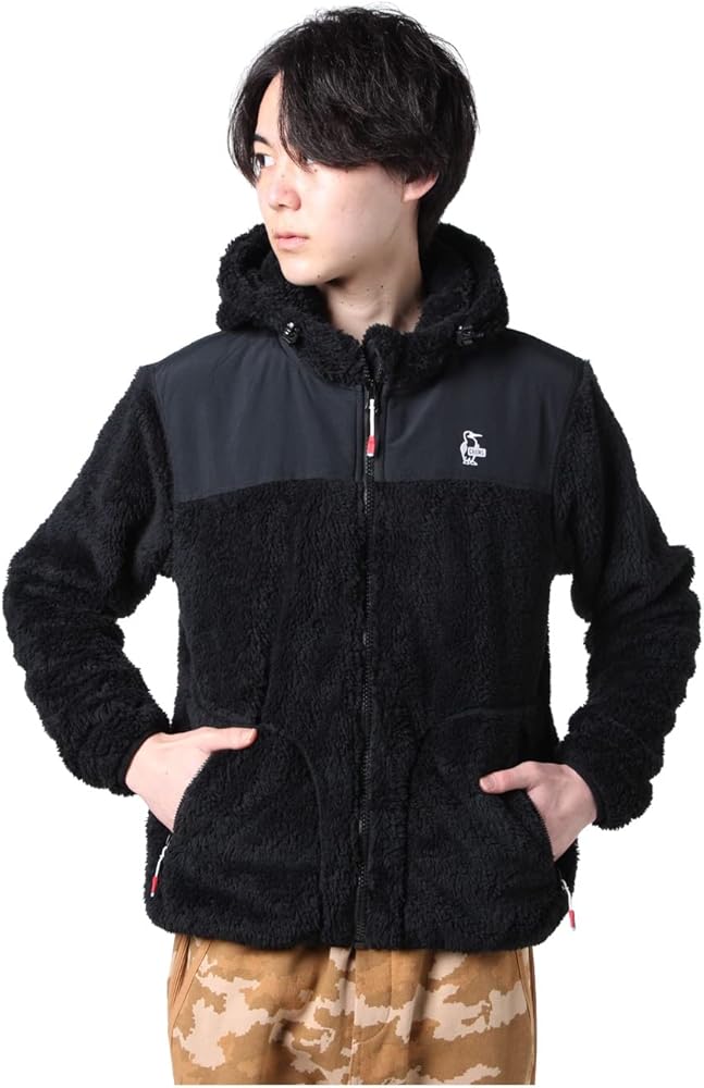 チャムス ジャケット エルモフリース フルジップパーカー CH04-1363 アウトドア ウェア アウター フリース キャンプ用品 Elmo Fleece Full Zip Parka エルモフリースフルジップパーカー｜Alpen